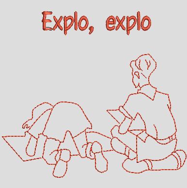 Patrouille de scout en exploration