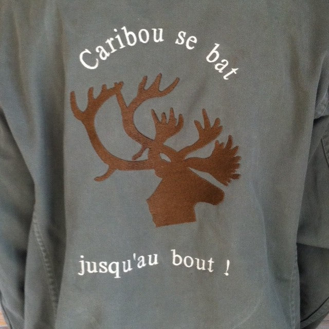 Silhouette de caribou