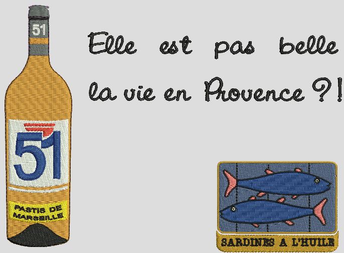 Bouteille de Pastis 51