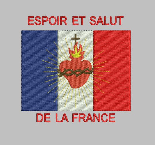 Drapeau Espoir et Salut de la France