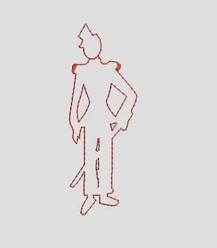 Silhouette de militaire