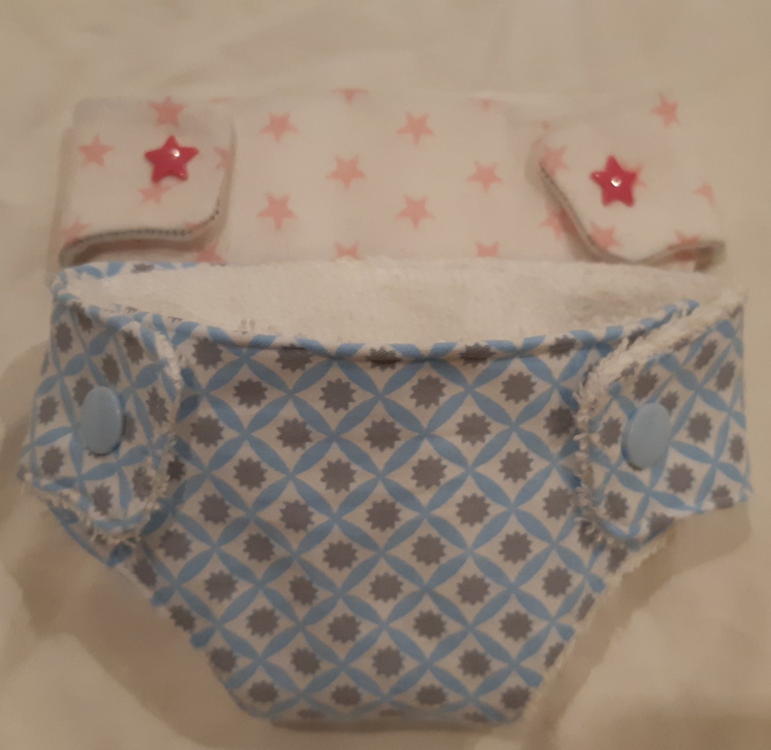 6 Couches Pour Poupée 30-40cm - Accessoire Bébé Poupée, Fermeture Velcro, Coton Doux (lot De 6 Pièces 6 Couches Pour Poupée 30-40cm - Accessoire Bébé Poupée, Fermeture Velcro, Coton Doux (lot De 6 Pièces