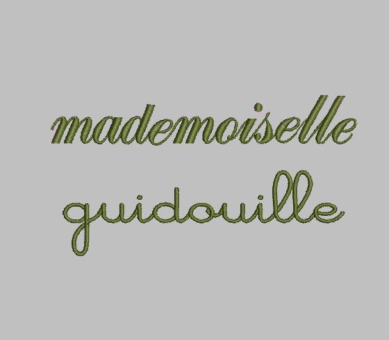 Mademoiselle guidouille