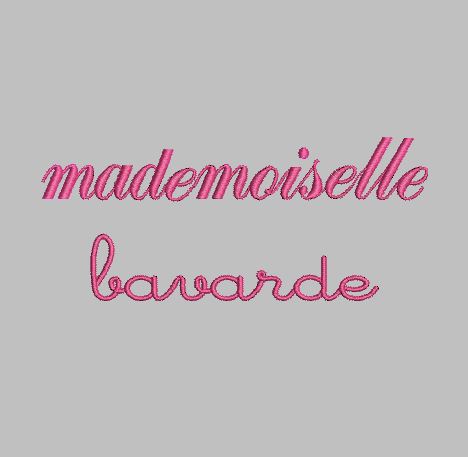 Mademoiselle bavarde