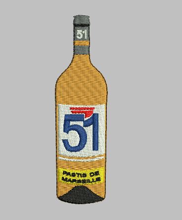 Bouteille de Pastis 51