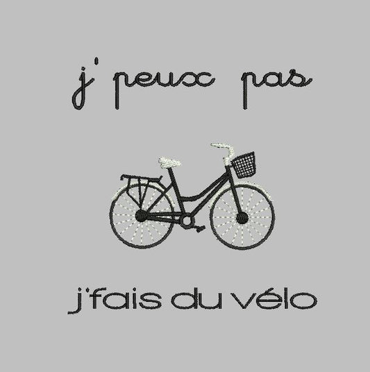 j'peux pas j'ai vélo