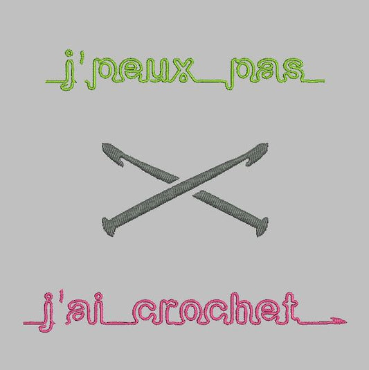 J’peux pas j’ai crochet