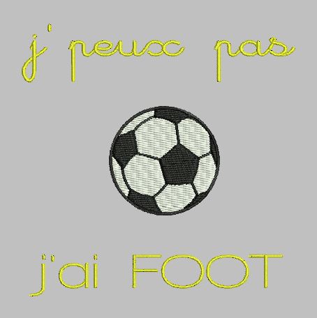 J'peux pas j'ai foot