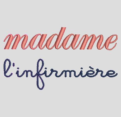 Madame l’infirmière