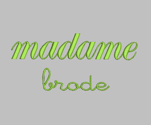 Madame brode