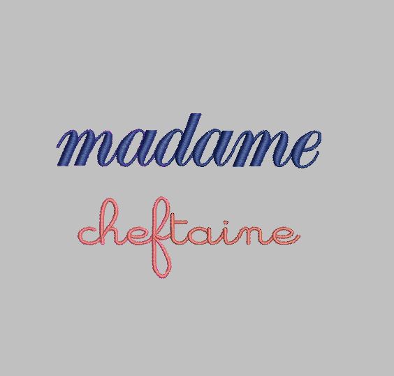 Madame Cheftaine