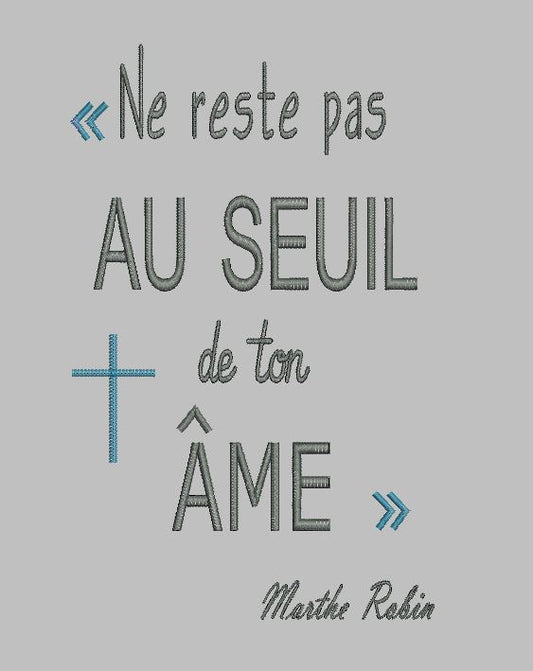 Devise spirituelle de Marthe Robin