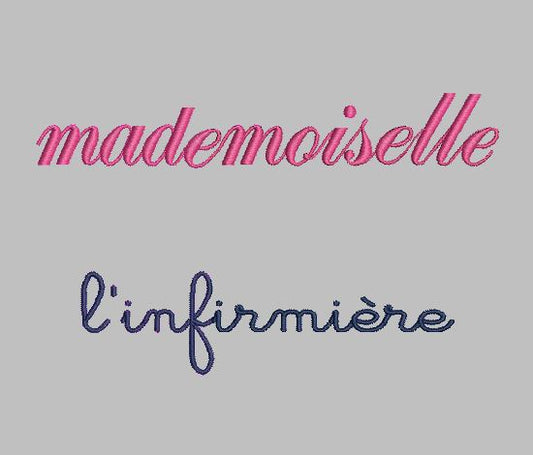 Mademoiselle l'infirmière