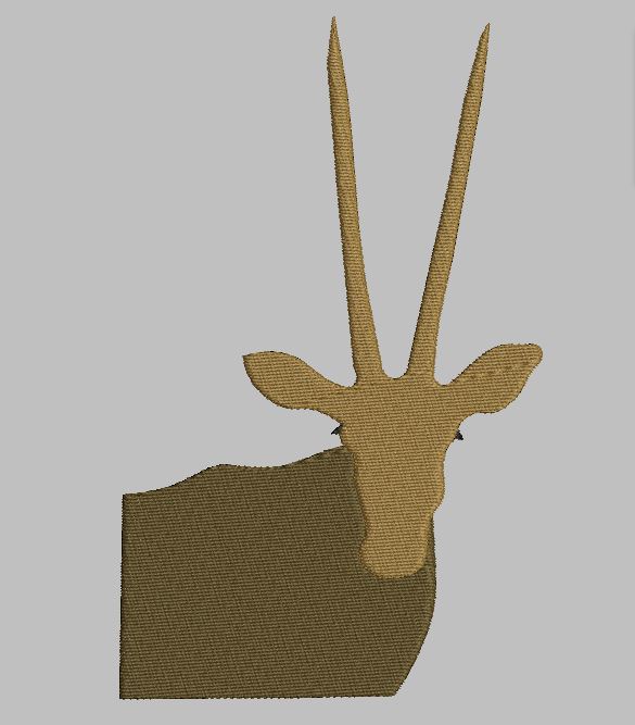 Tête d'Oryx